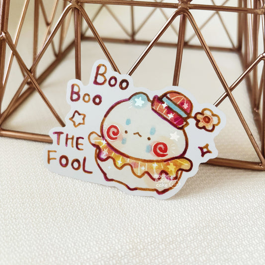 Boo Boo the Fool Vinyl Sticker