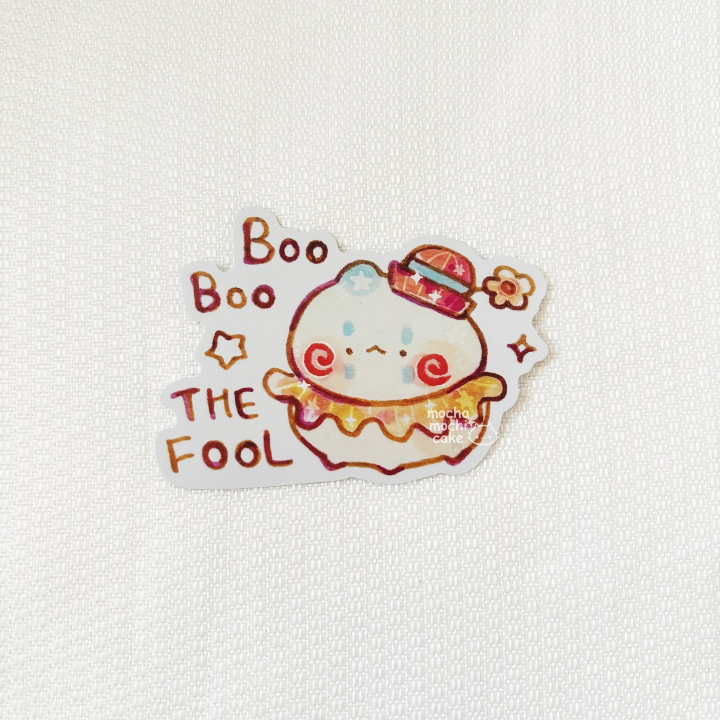 Boo Boo the Fool Vinyl Sticker