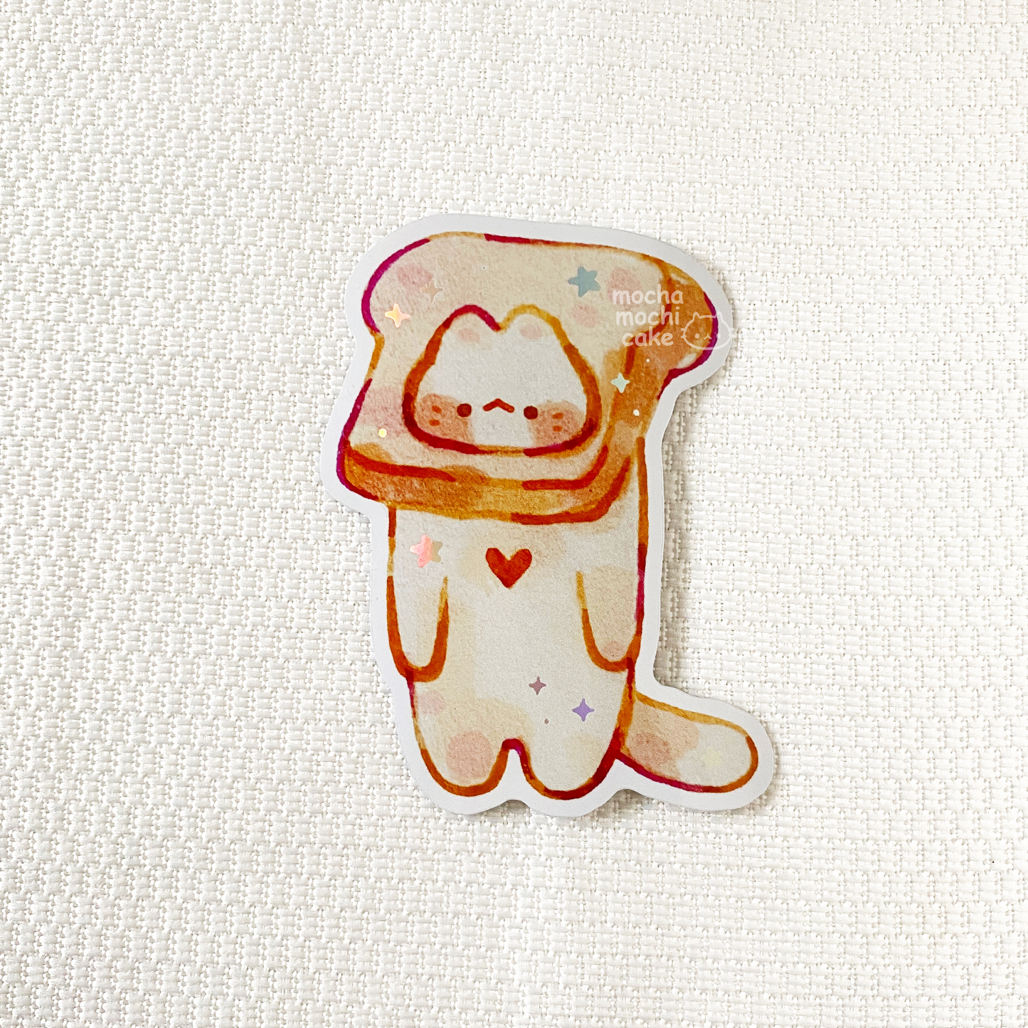 Bread Head Kitty Vinyl Sticker