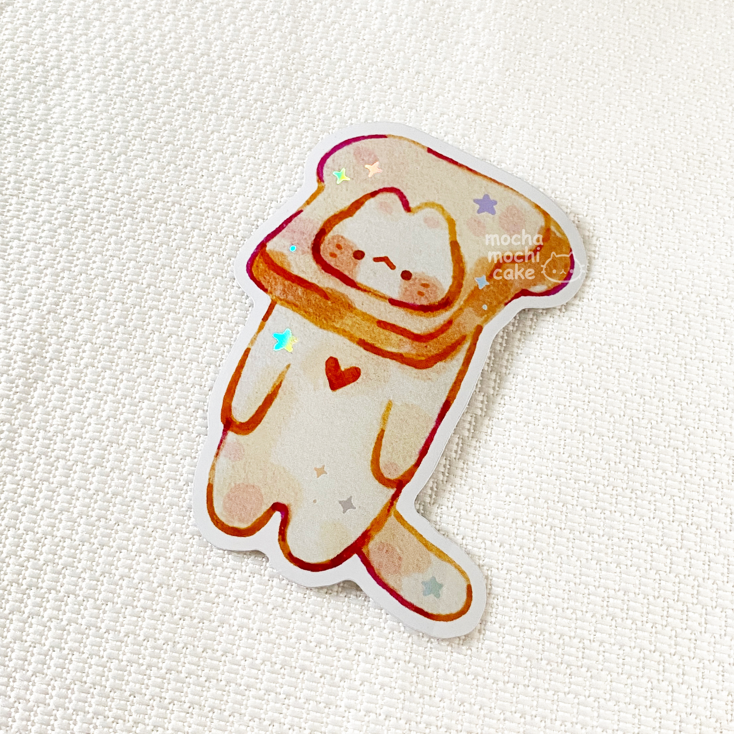 Bread Head Kitty Vinyl Sticker