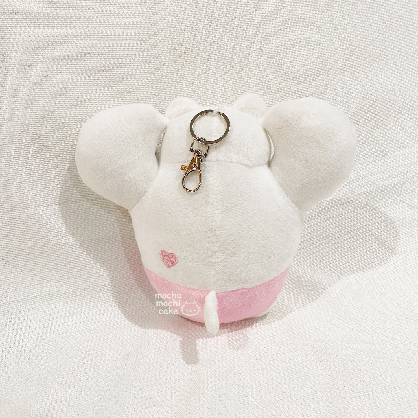 Buff Boy Kitty Plush Keychain