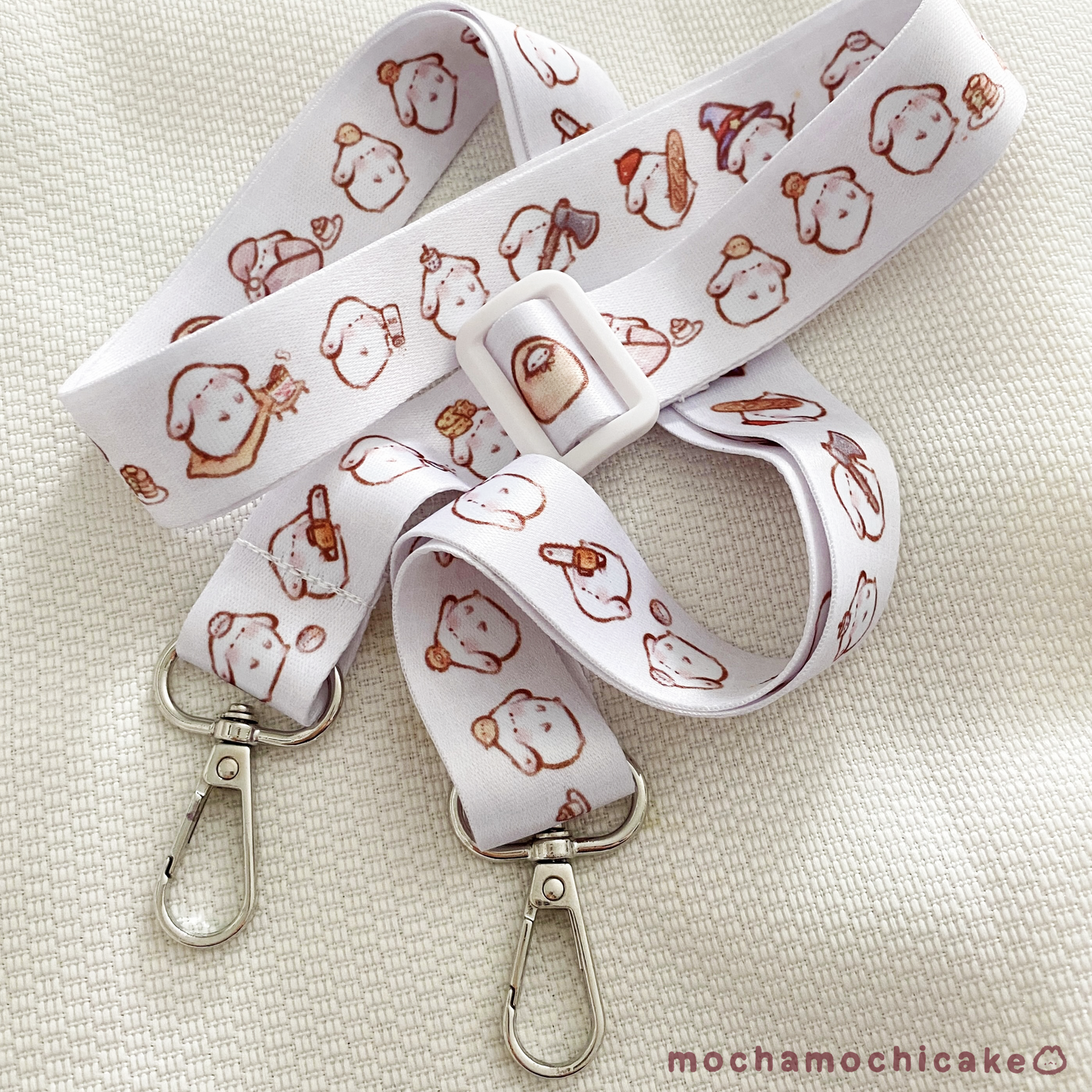 Chonky Bunnies Long Adjustable Lanyard