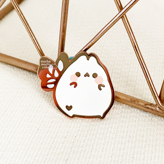 Bunny Butterfly Hard Enamel Pin