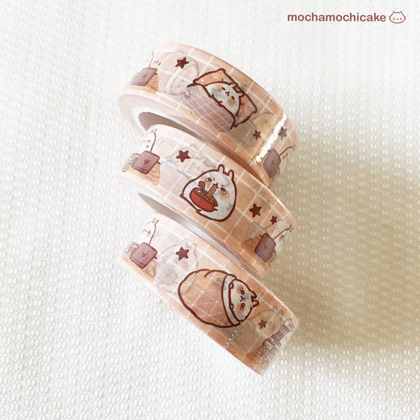Relatable Working Bunny Life Washi Tape