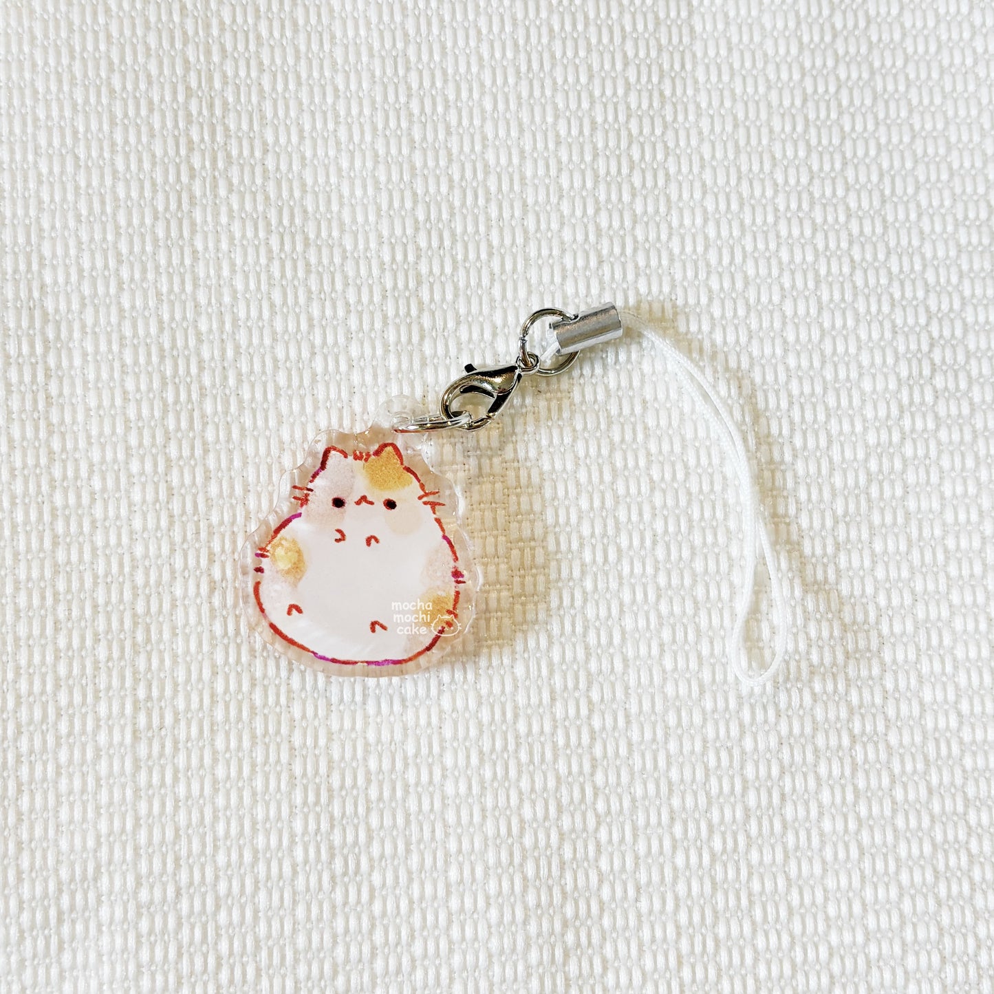 Calico Kitty Phone Charm