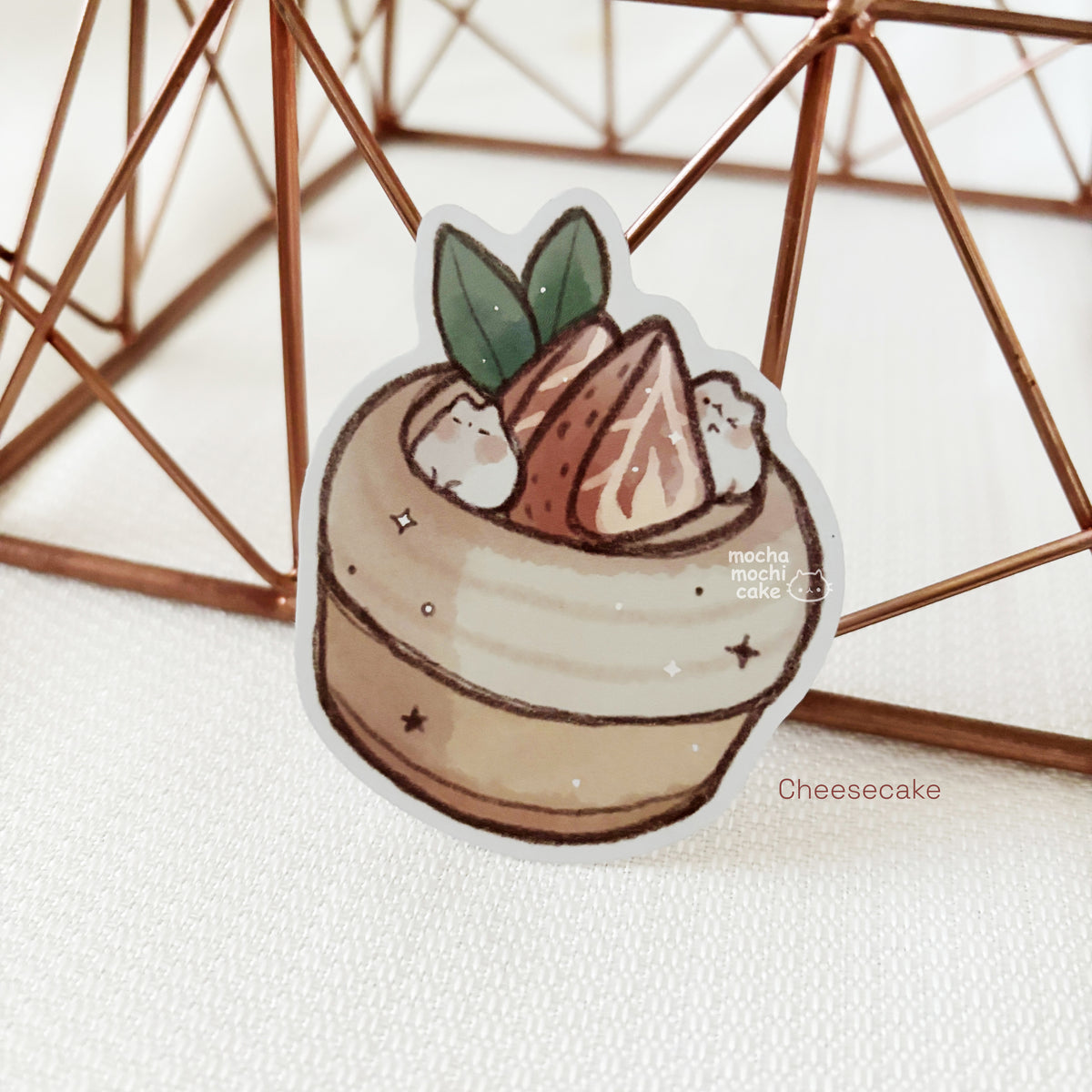 Little Cat Desserts Vinyl Stickers