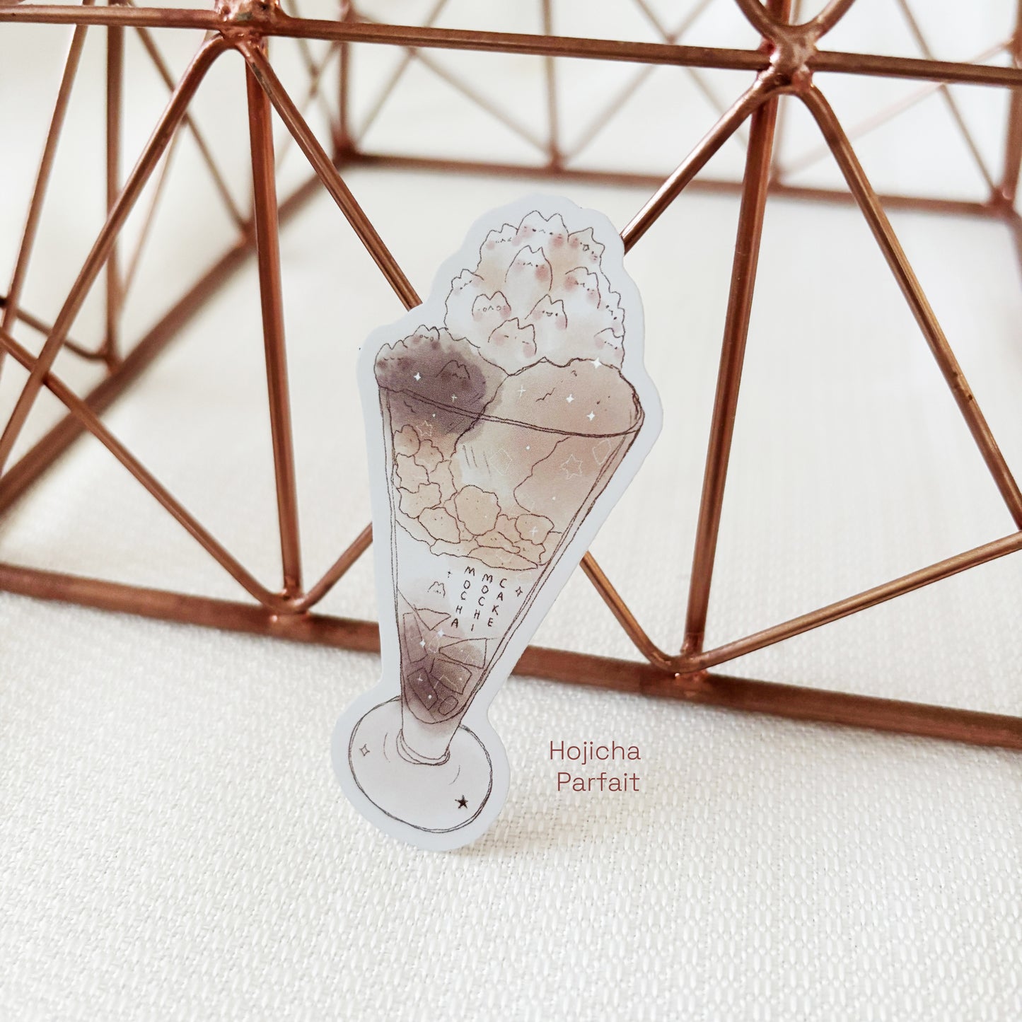 Cat Mountain Desserts Vinyl Stickers