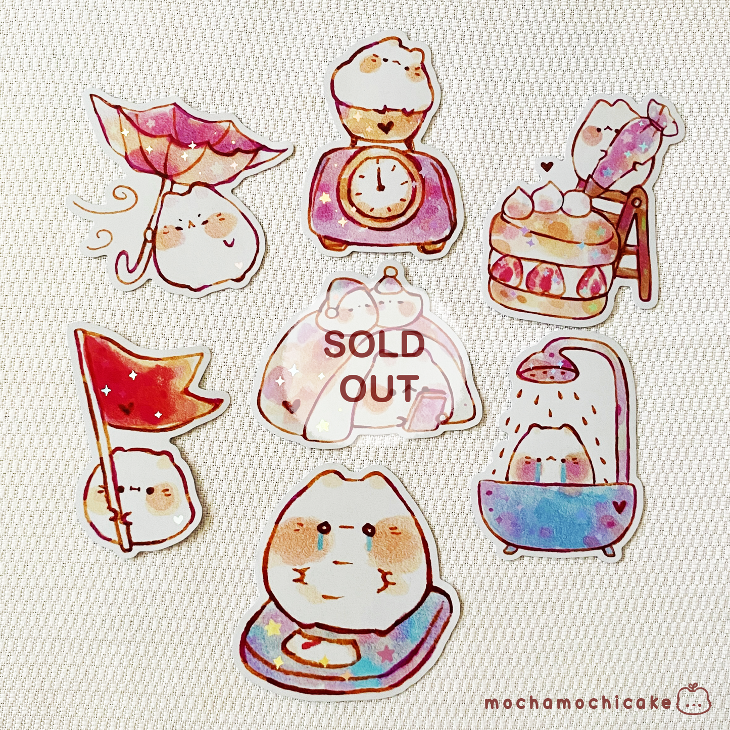 Chonky Cats Vinyl Stickers