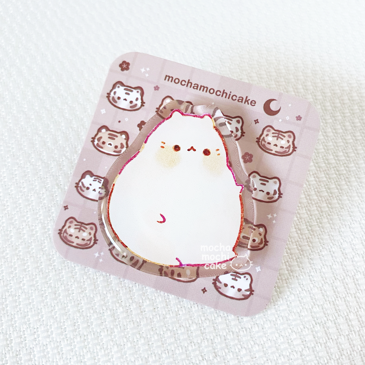 Chonky Kitty Acrylic Pin