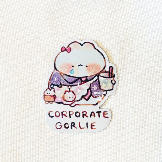 Corporate Gorlie Vinyl Sticker