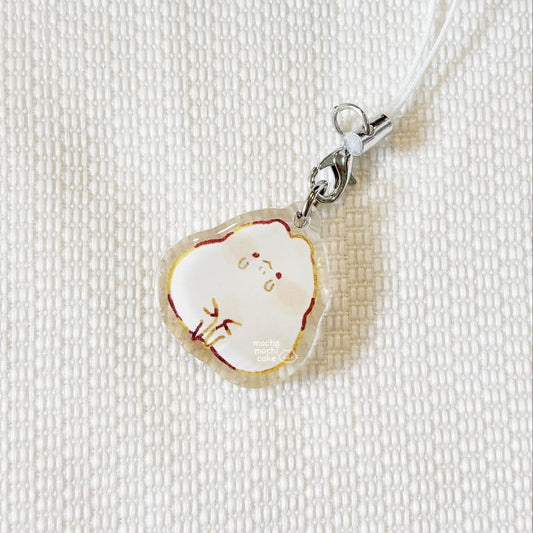 Crying Kitty Phone Charm