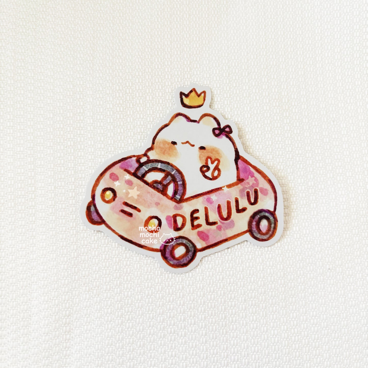 Delulu Vinyl Sticker