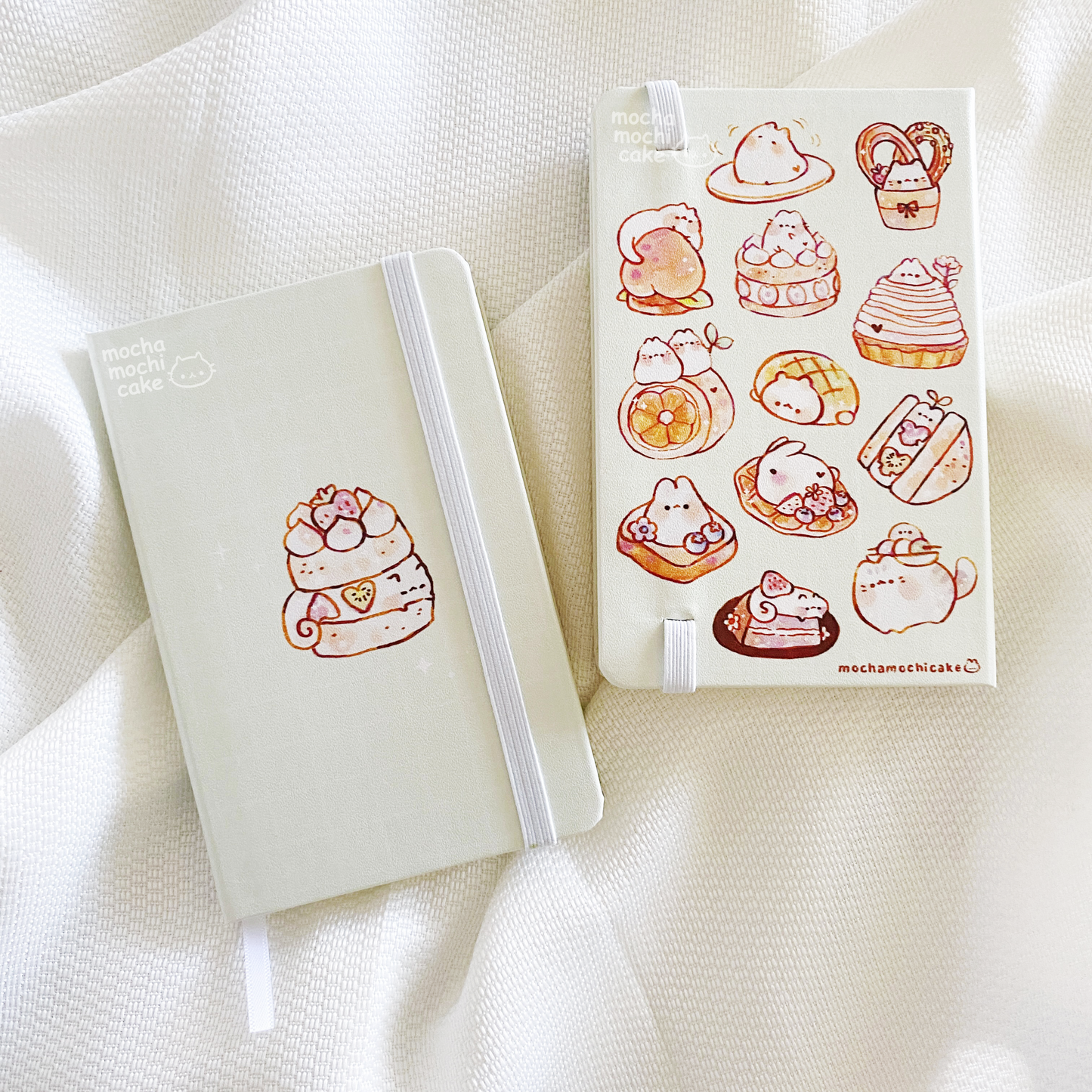 Dessert Animals Mini Leatherette Notebook