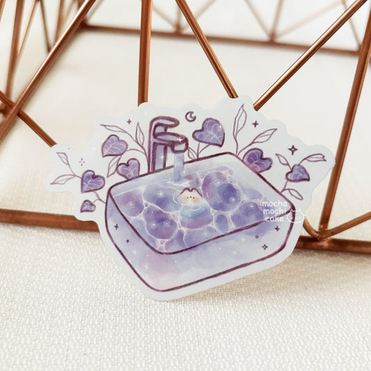 Dreamy Sink Vinyl Sticker