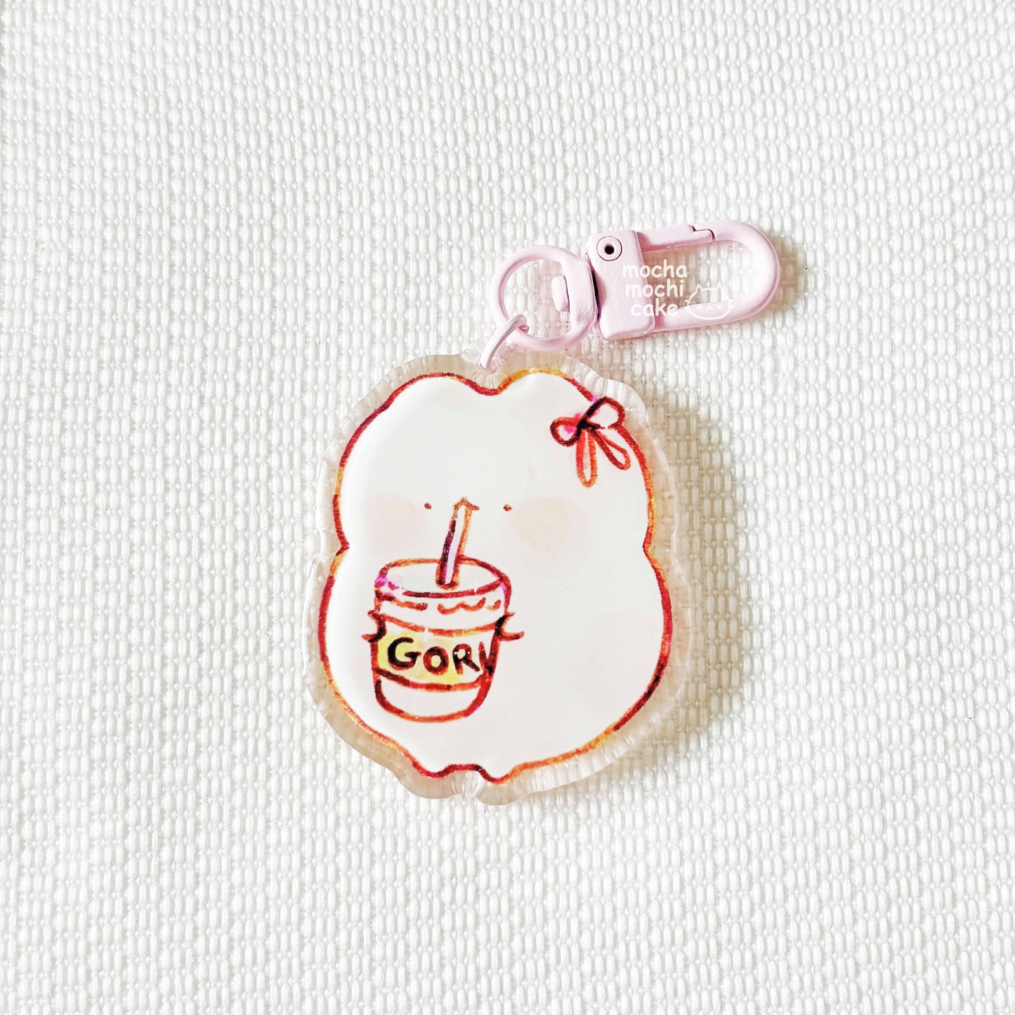 Expensive Drink Enjoyer Acrylic Keychain