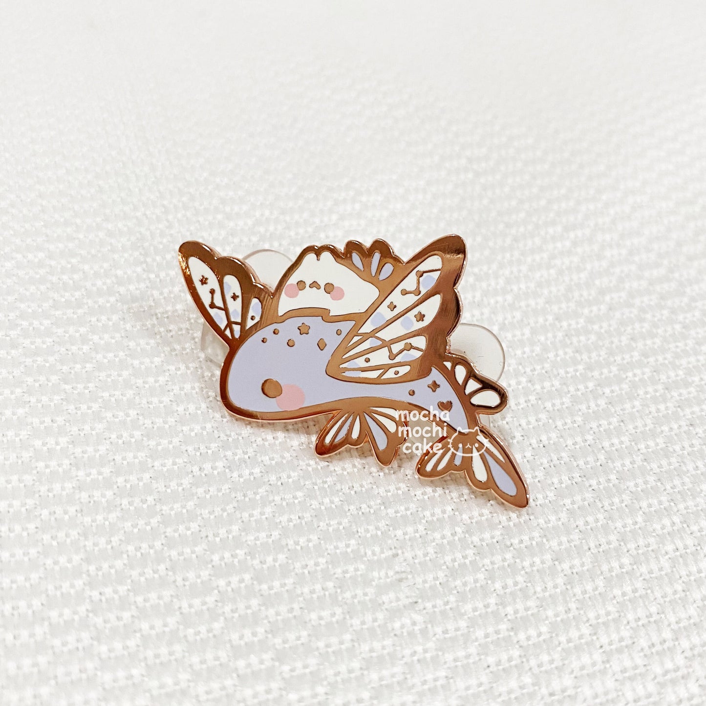 Dreamy Bunny Flying Fish Hard Enamel Pin