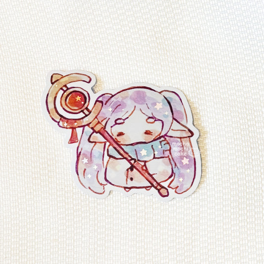 Sleepy Frieren Vinyl Sticker