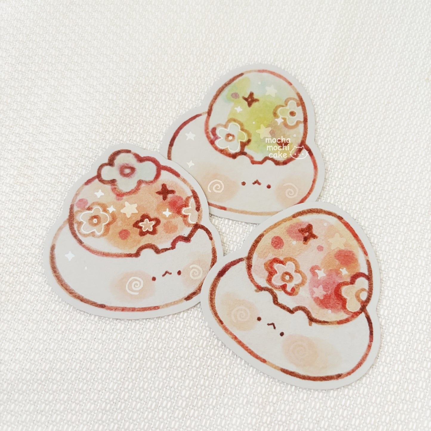 Mochi Fruit Kitties Vinyl Sticker Set