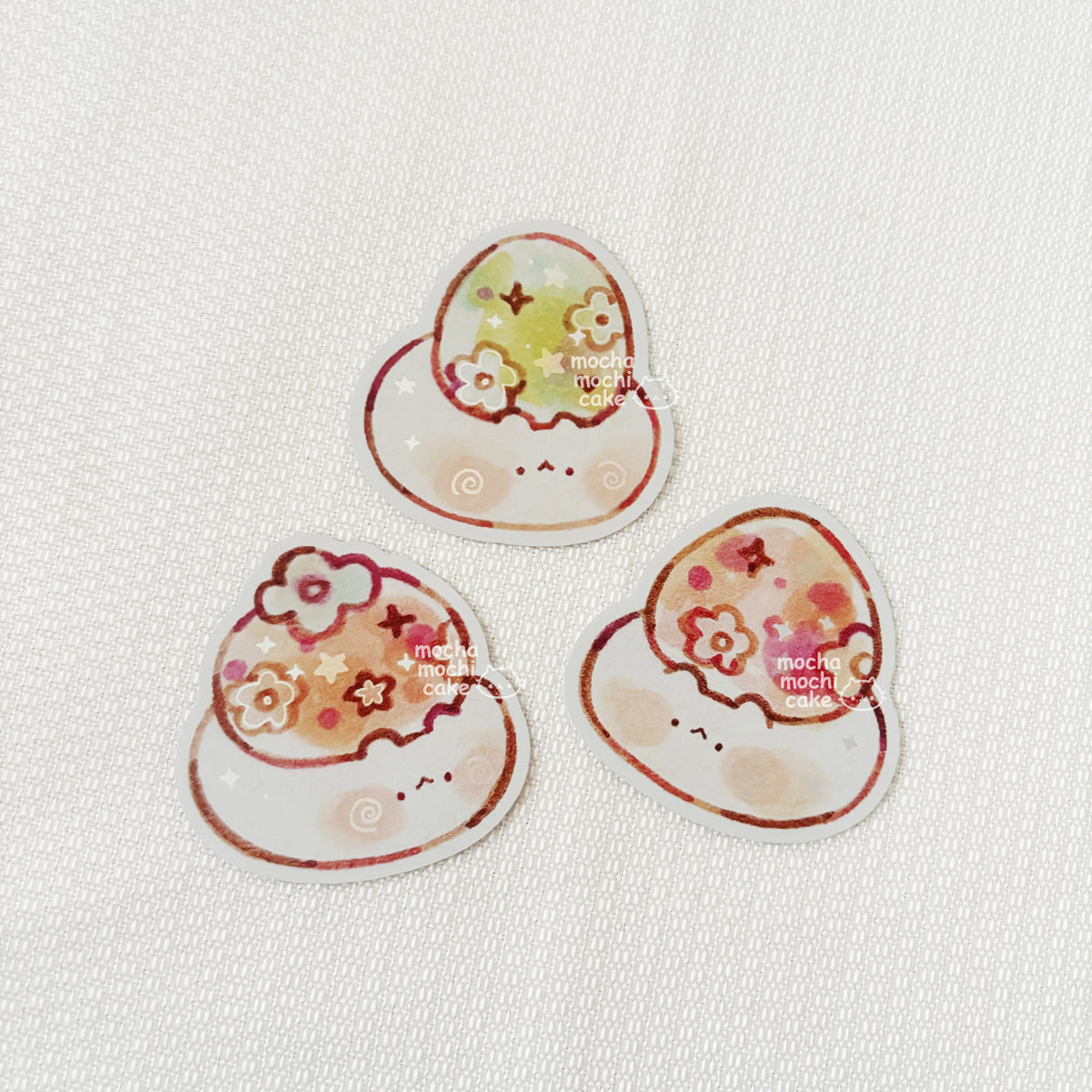 Mochi Fruit Kitties Vinyl Sticker Set