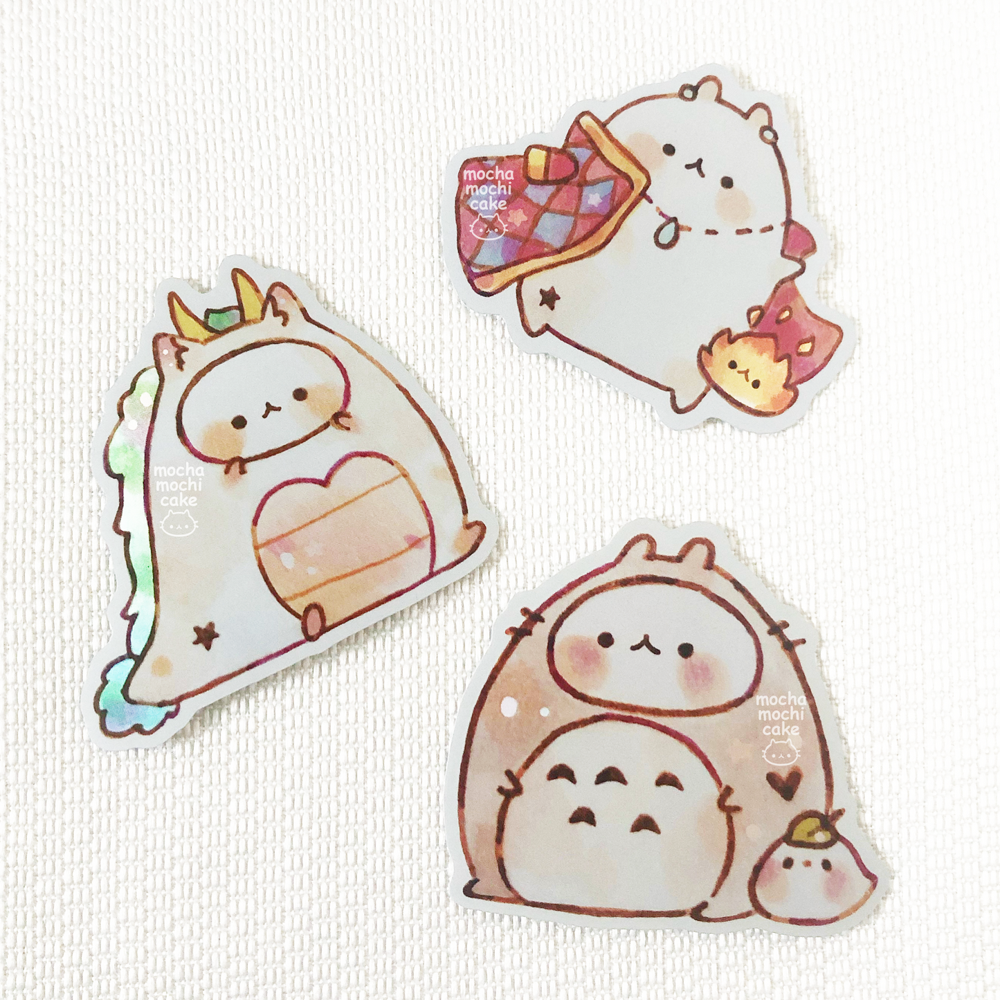 Kawaii Studio Ghibli Bunnies Vinyl Stickers