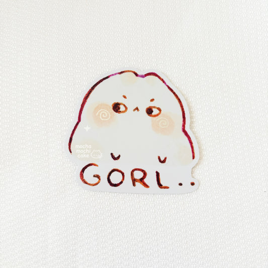 Gorl Vinyl Sticker