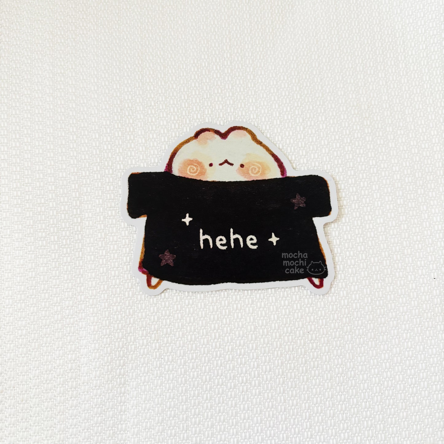 Hehe Vinyl Sticker