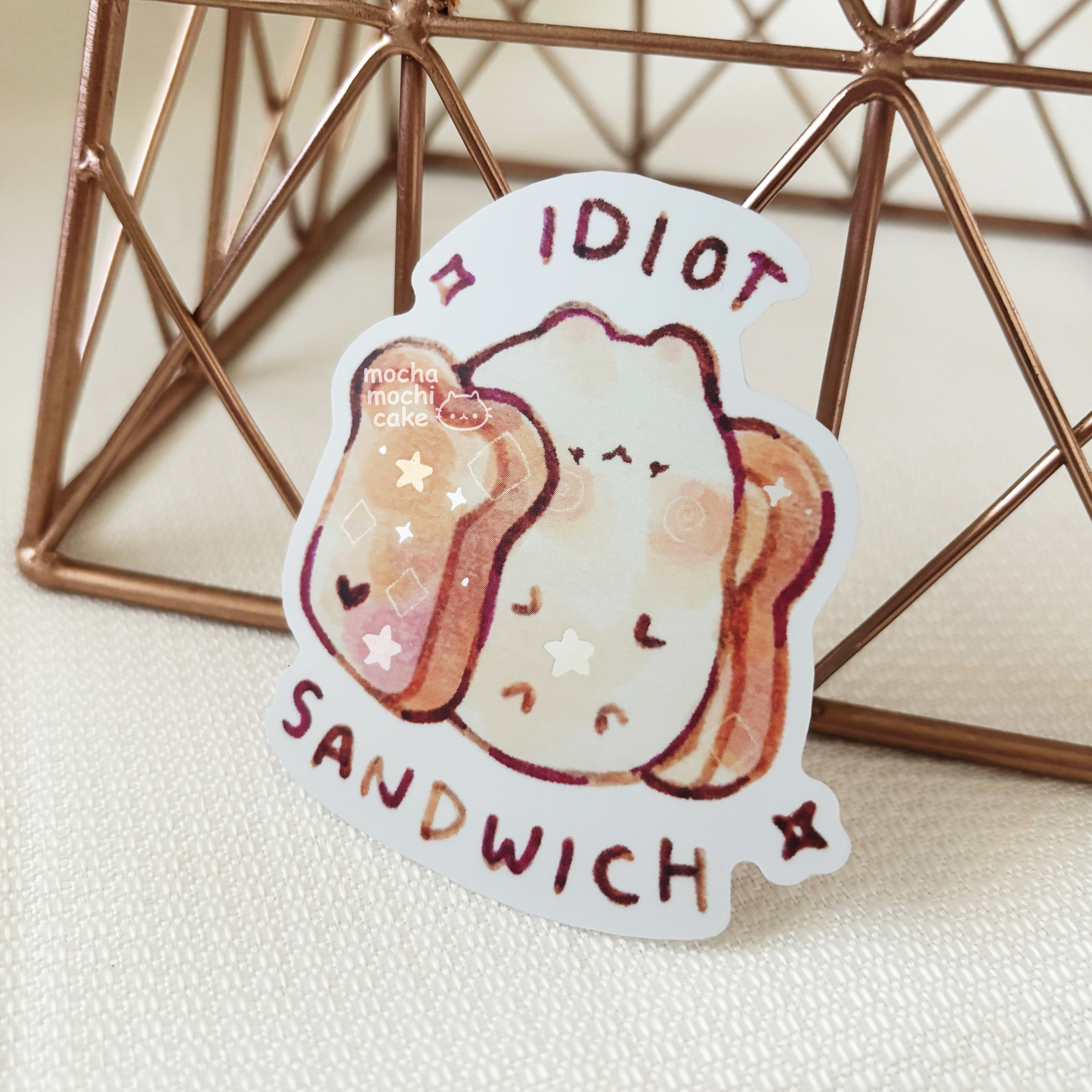 Idiot Sandwich Vinyl Sticker