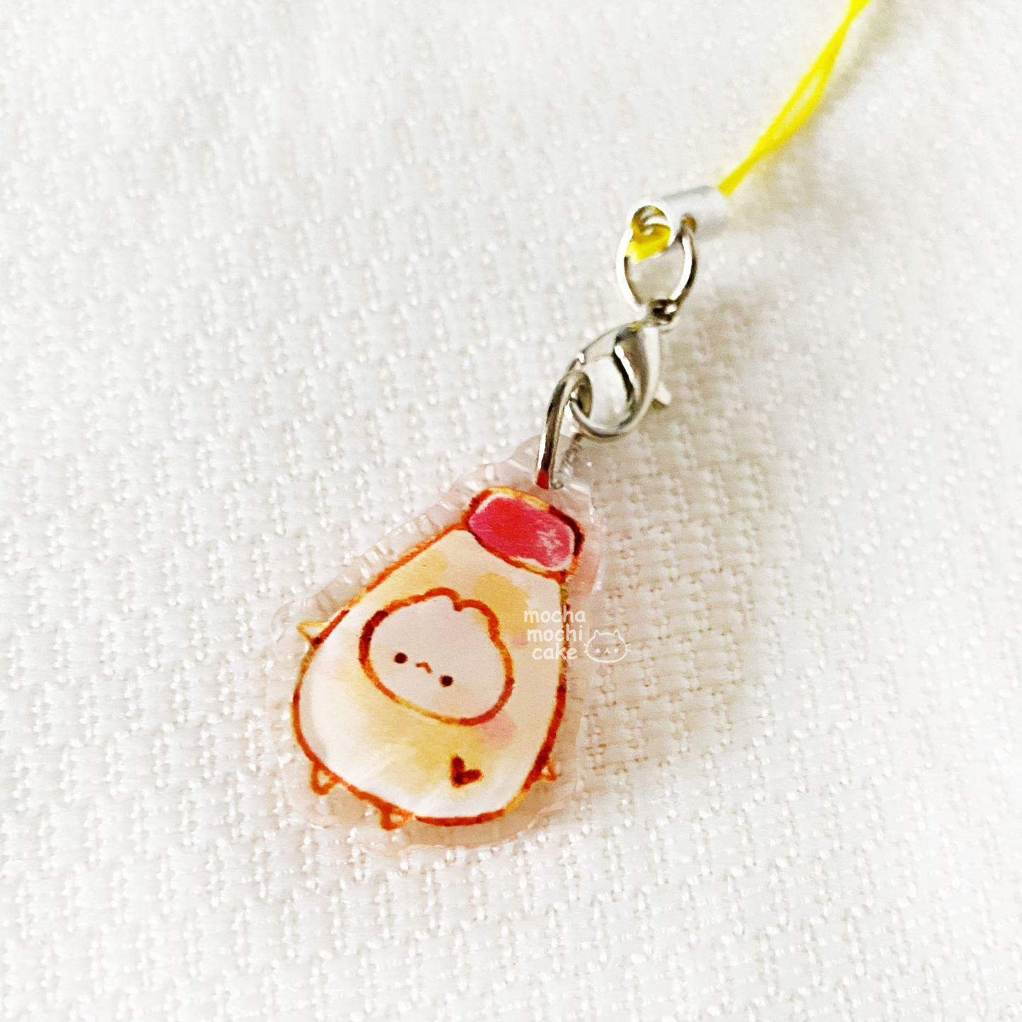 Kewpie Sriracha Sauce Phone Charm