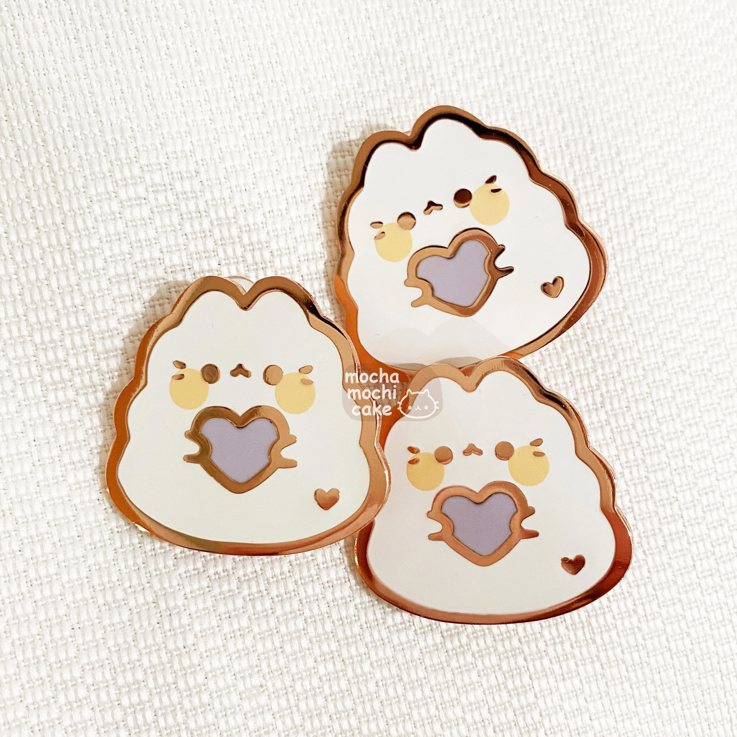 Fluffy Chonky Cat Hard Enamel Pin