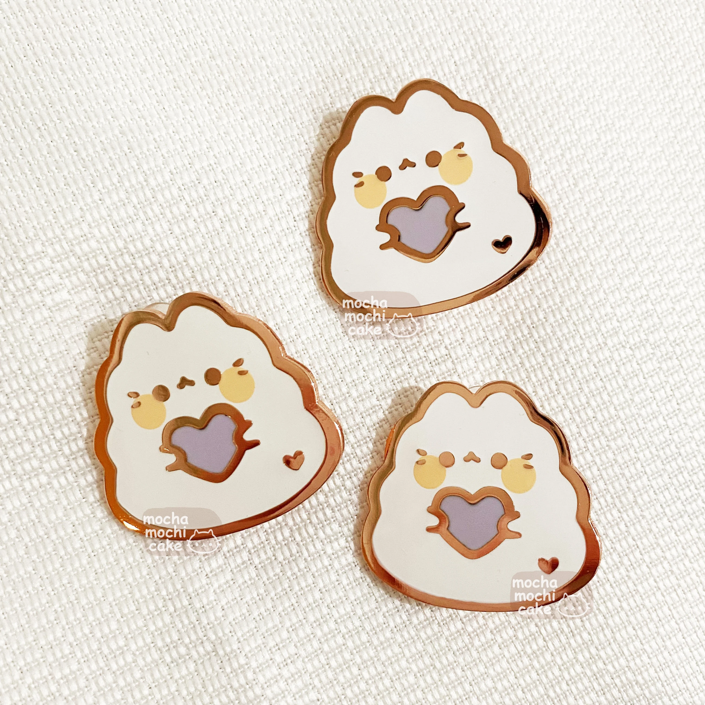 Fluffy Chonky Cat Hard Enamel Pin