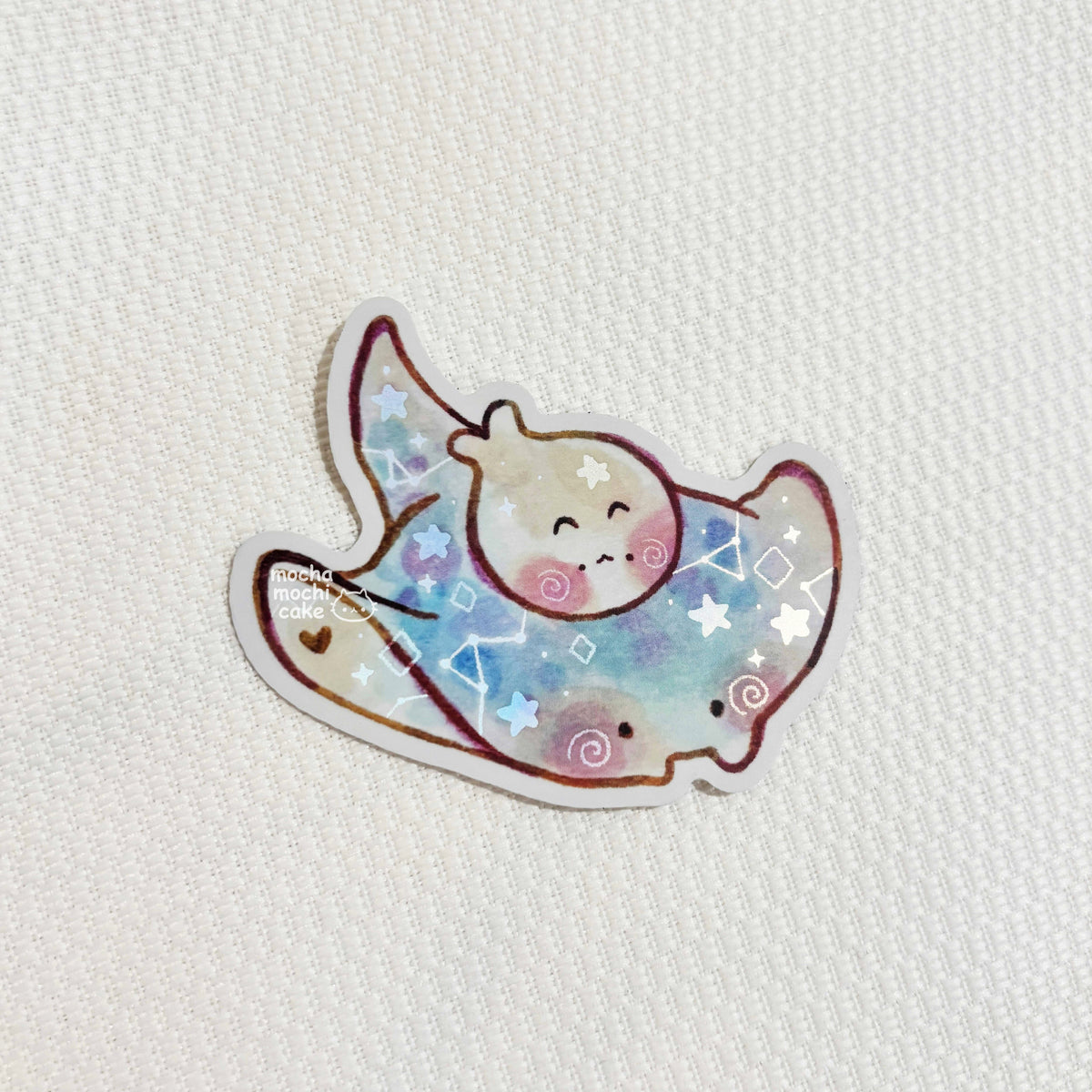 Manta Ray Vinyl Sticker