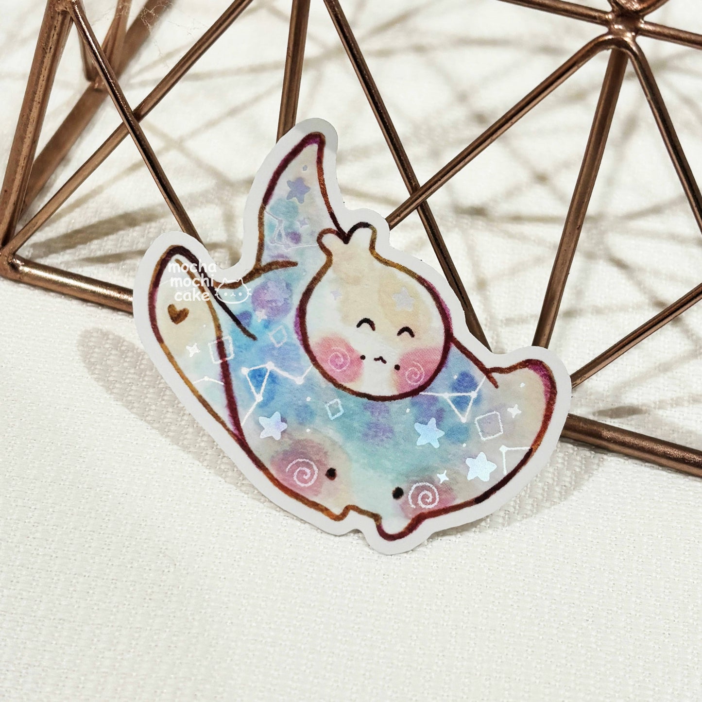 Manta Ray Vinyl Sticker