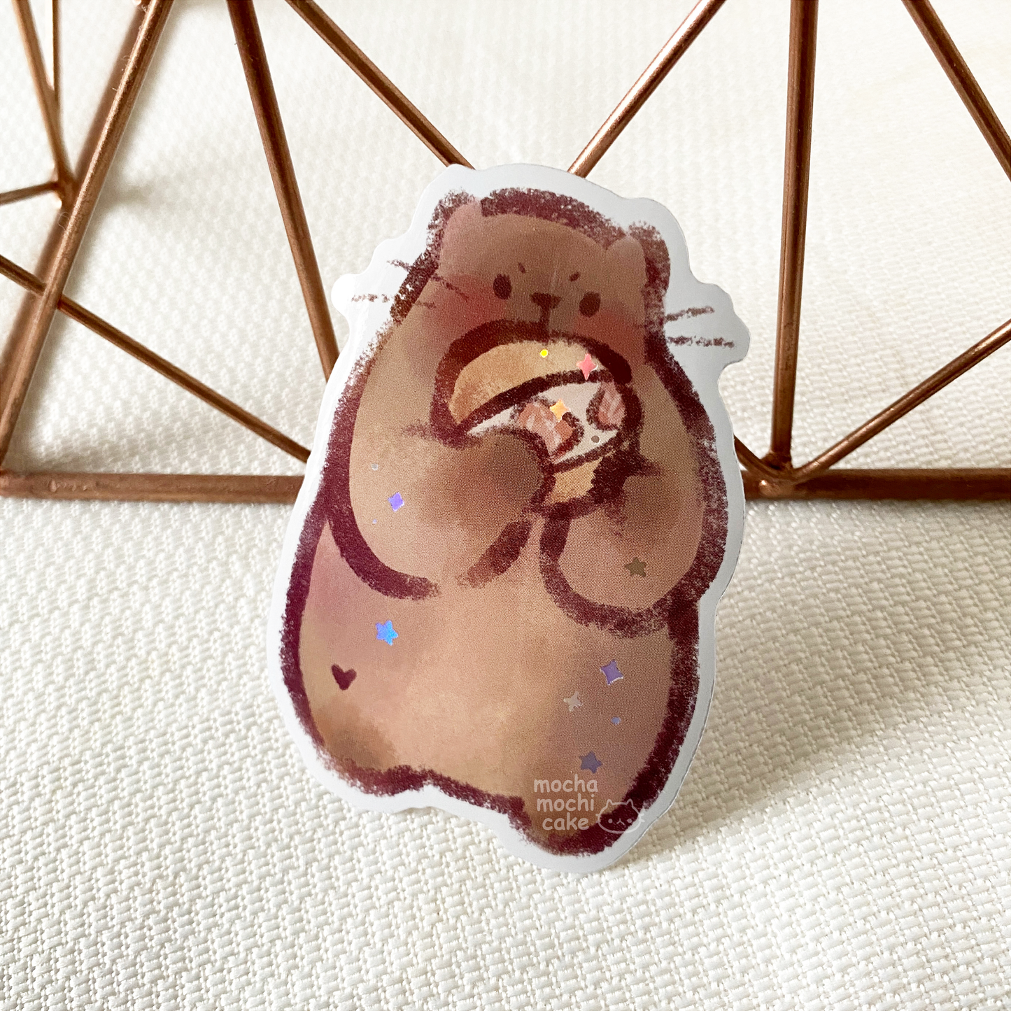 Marmot Donut Vinyl Sticker