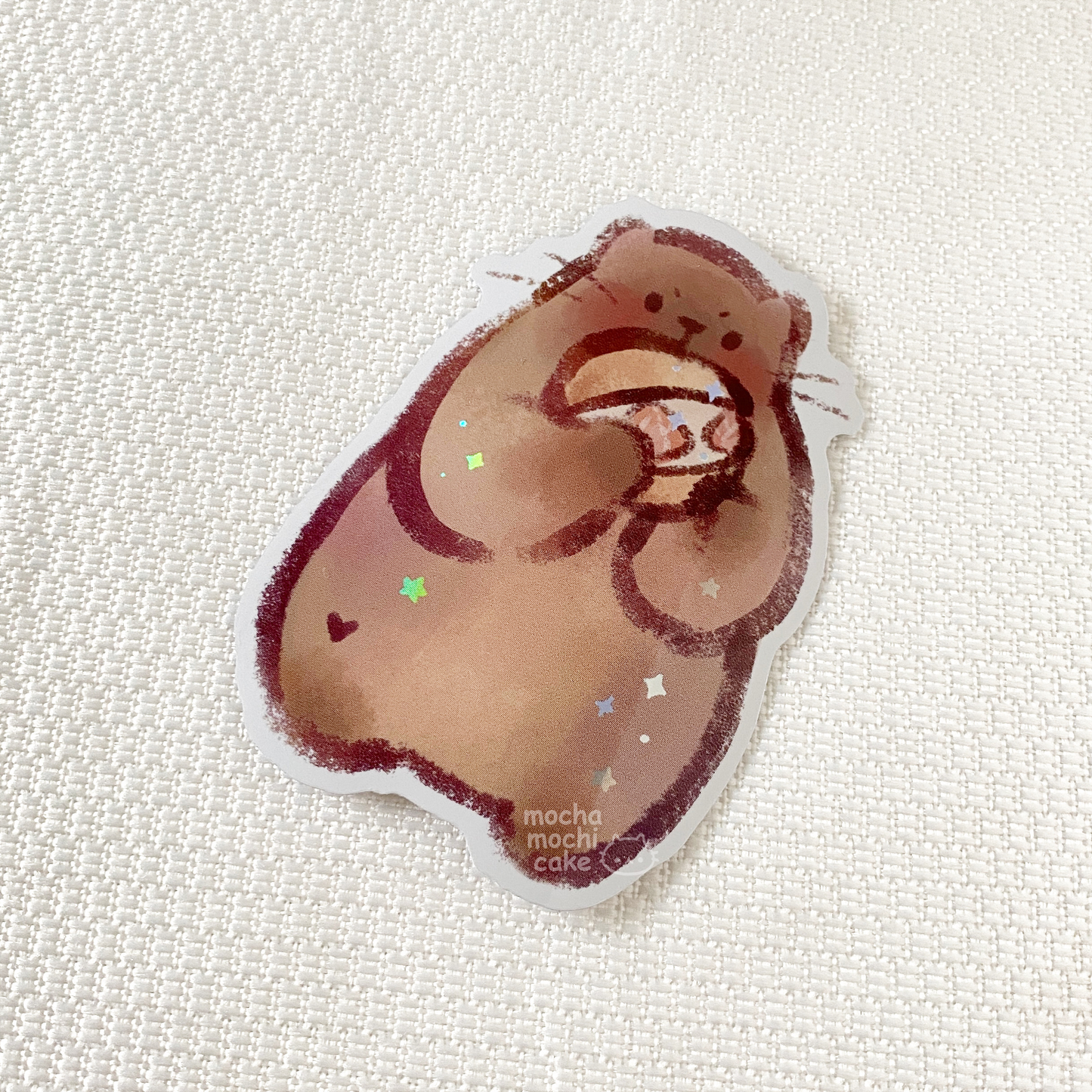 Marmot Donut Vinyl Sticker