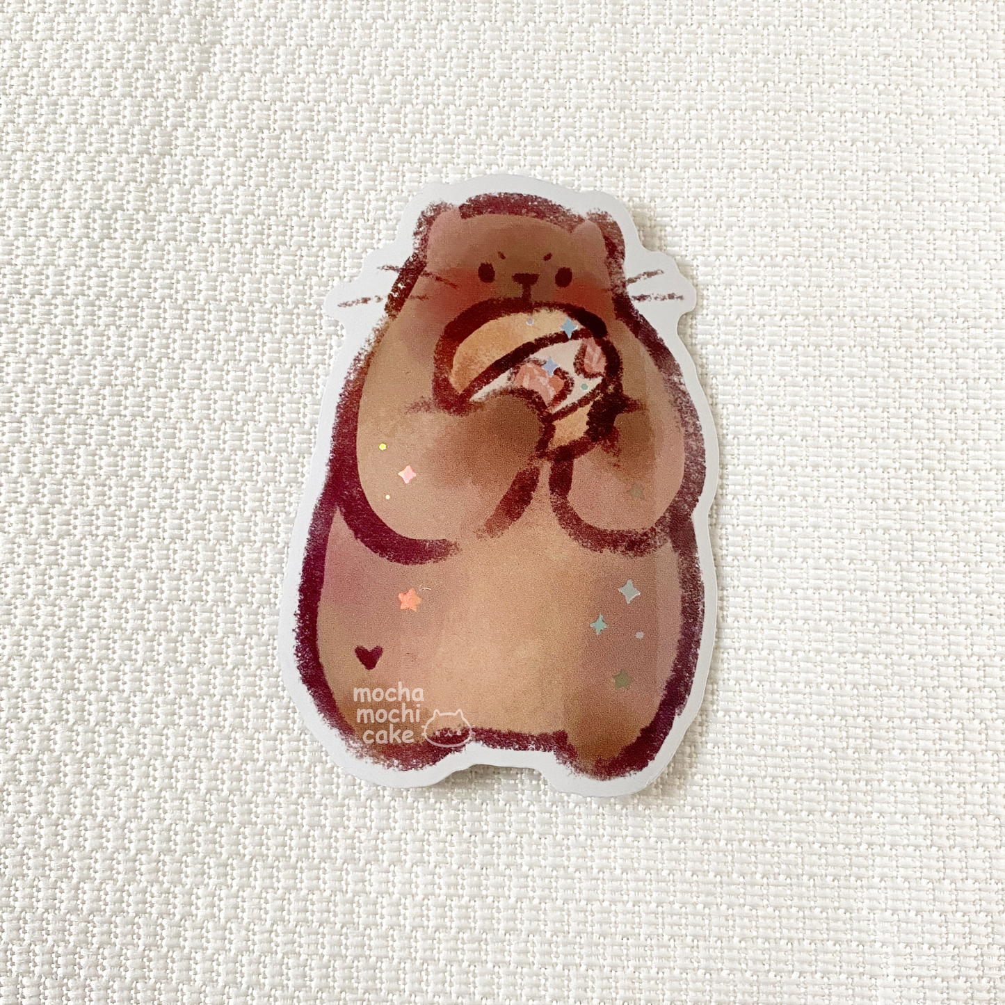 Marmot Donut Vinyl Sticker