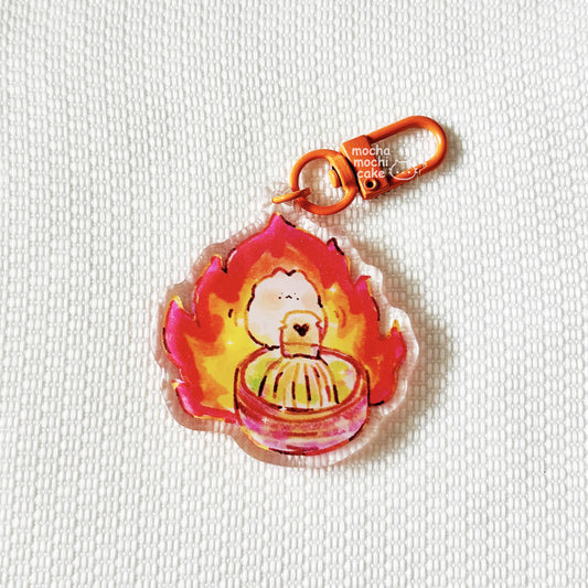 Matcha First Chaos Later Acrylic Keychain