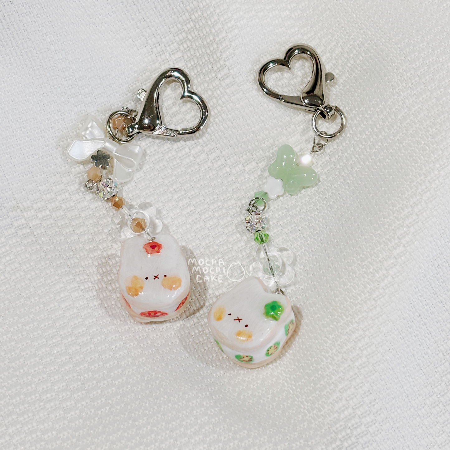 Miffy Fruit Sando Polymer Clay Keychain