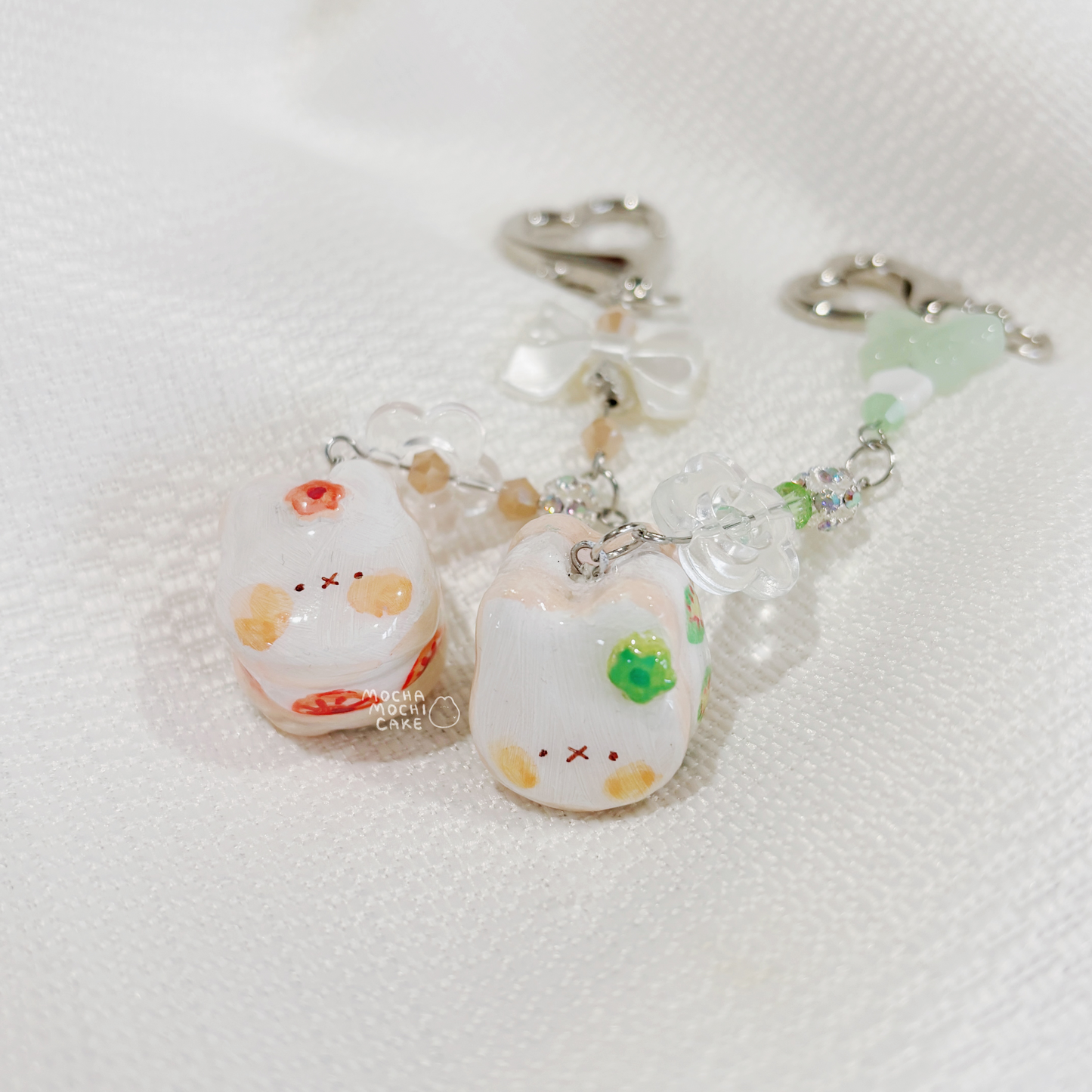 Miffy Fruit Sando Polymer Clay Keychain