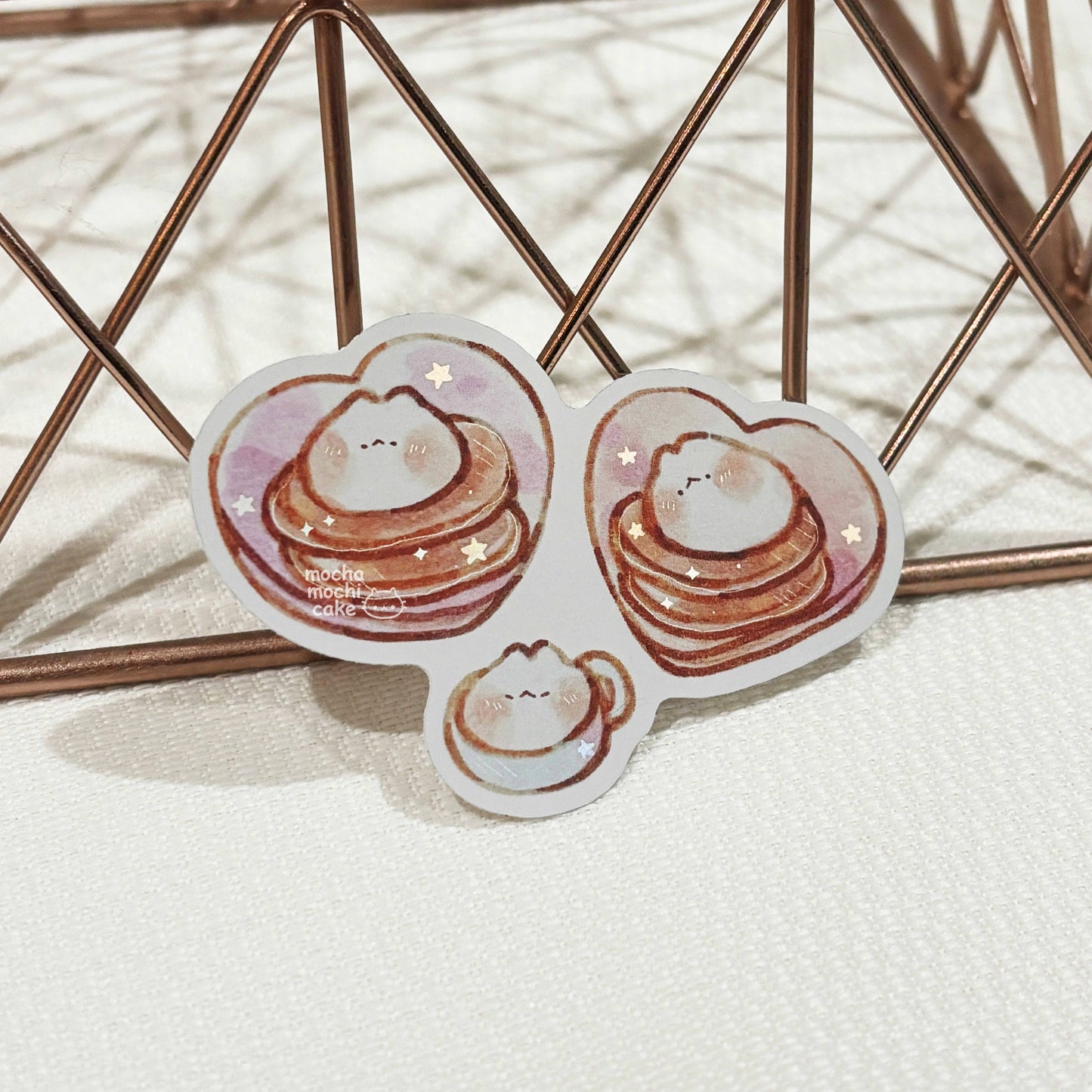 Little Pancake Kitties Vinyl Sticker