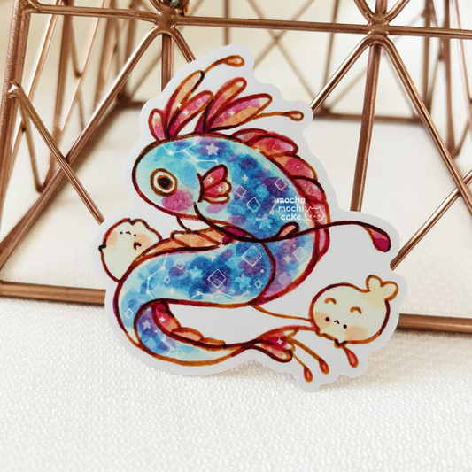 Oarfish Vinyl Sticker