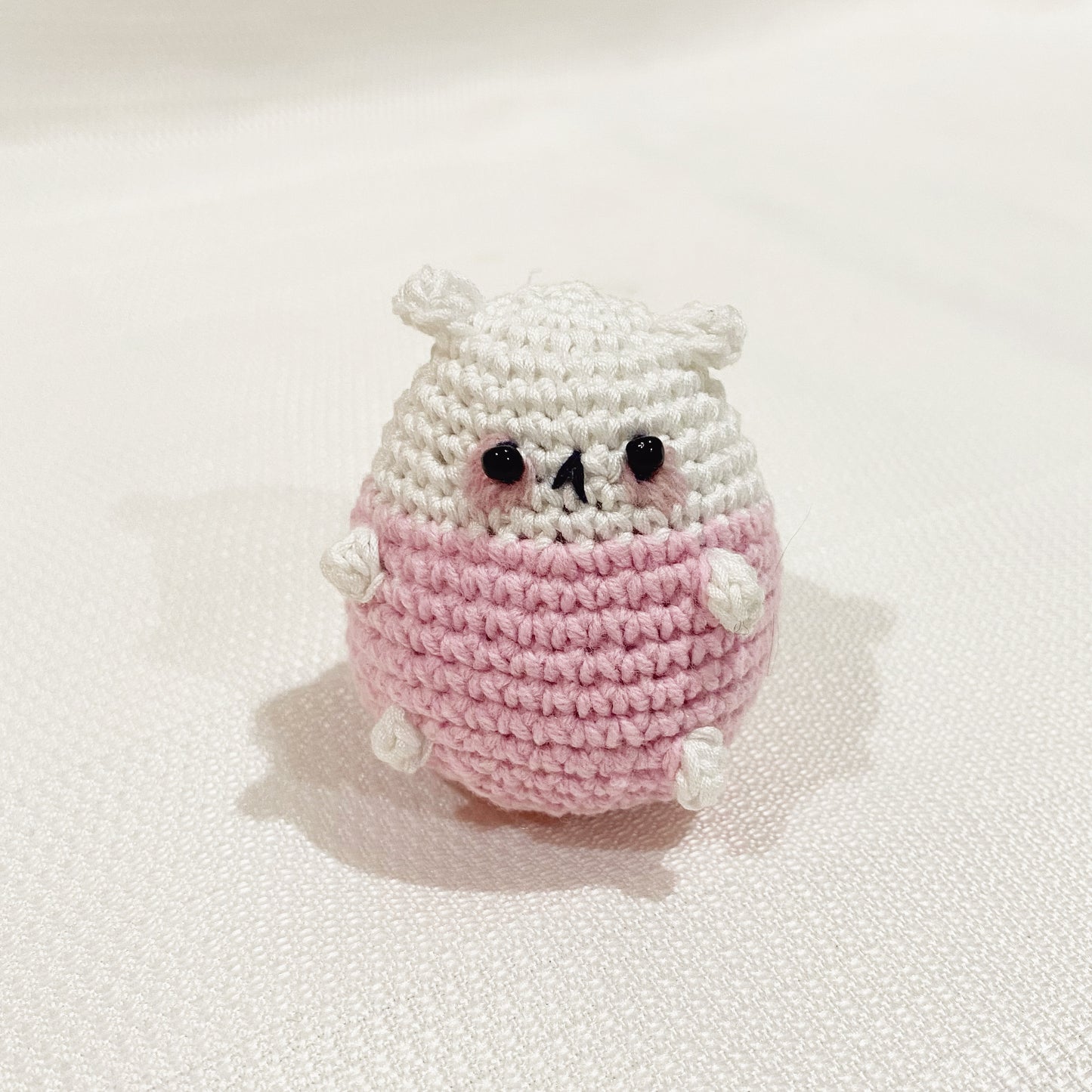 Cozy Sweater Pink 2 Mochi Amigurumi