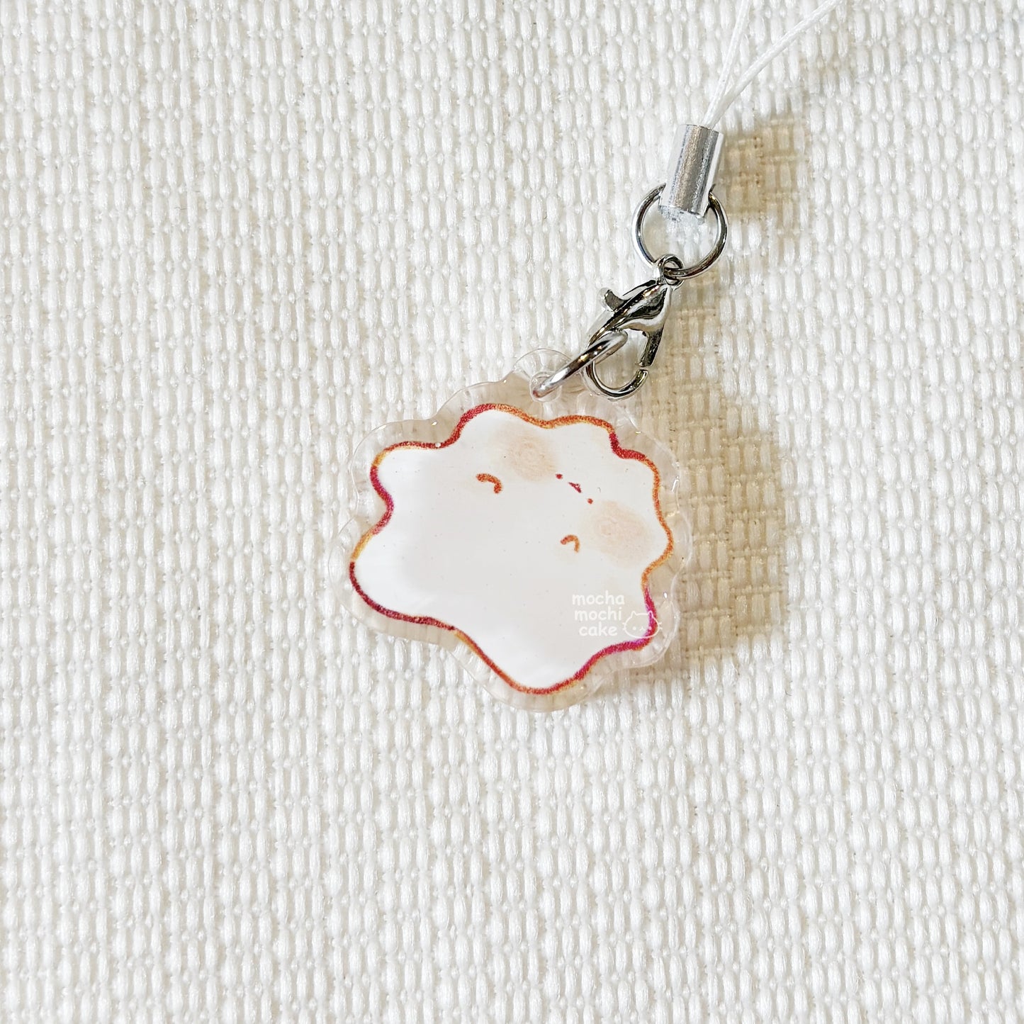 Cat Puddle Phone Charm