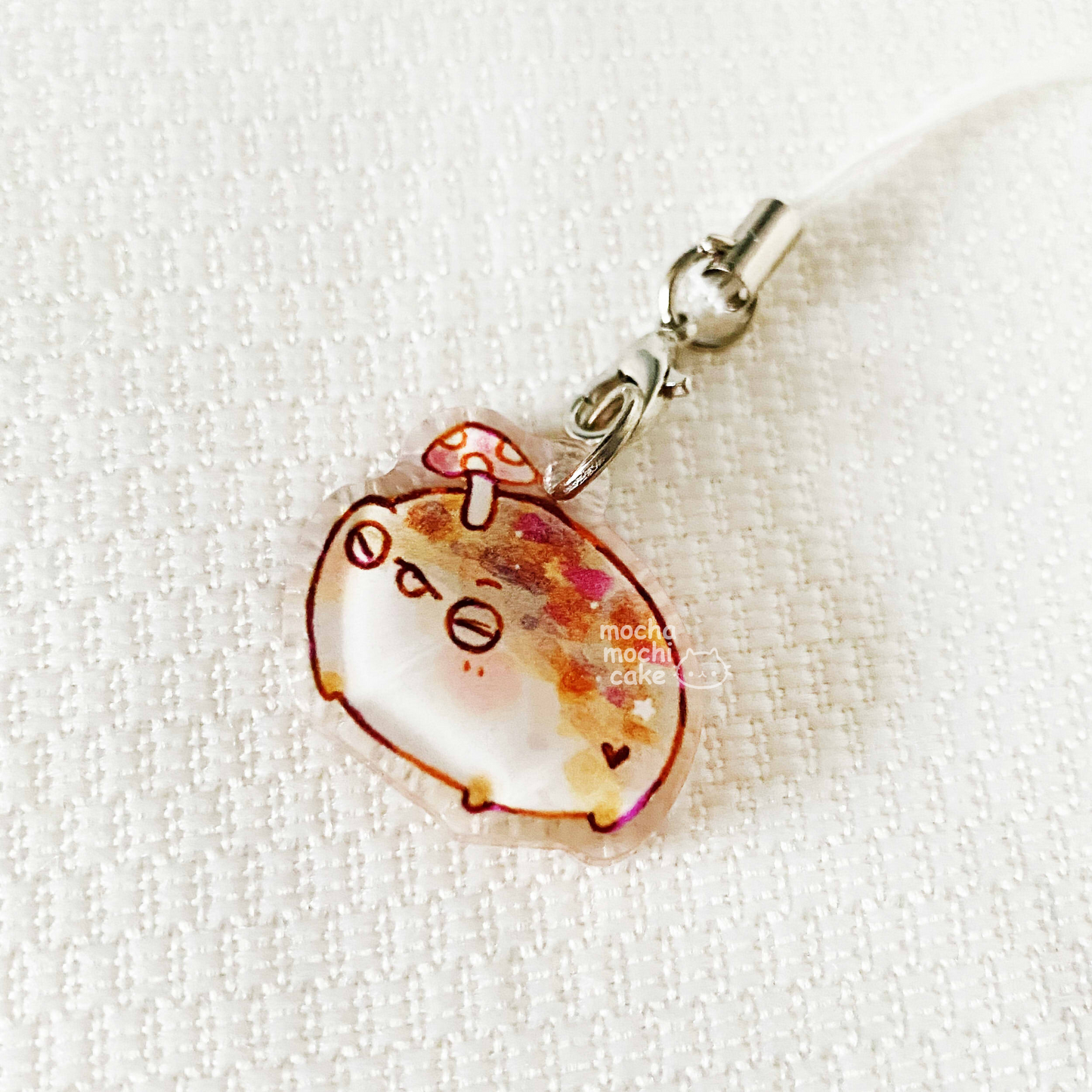 Rain Frog Phone Charm