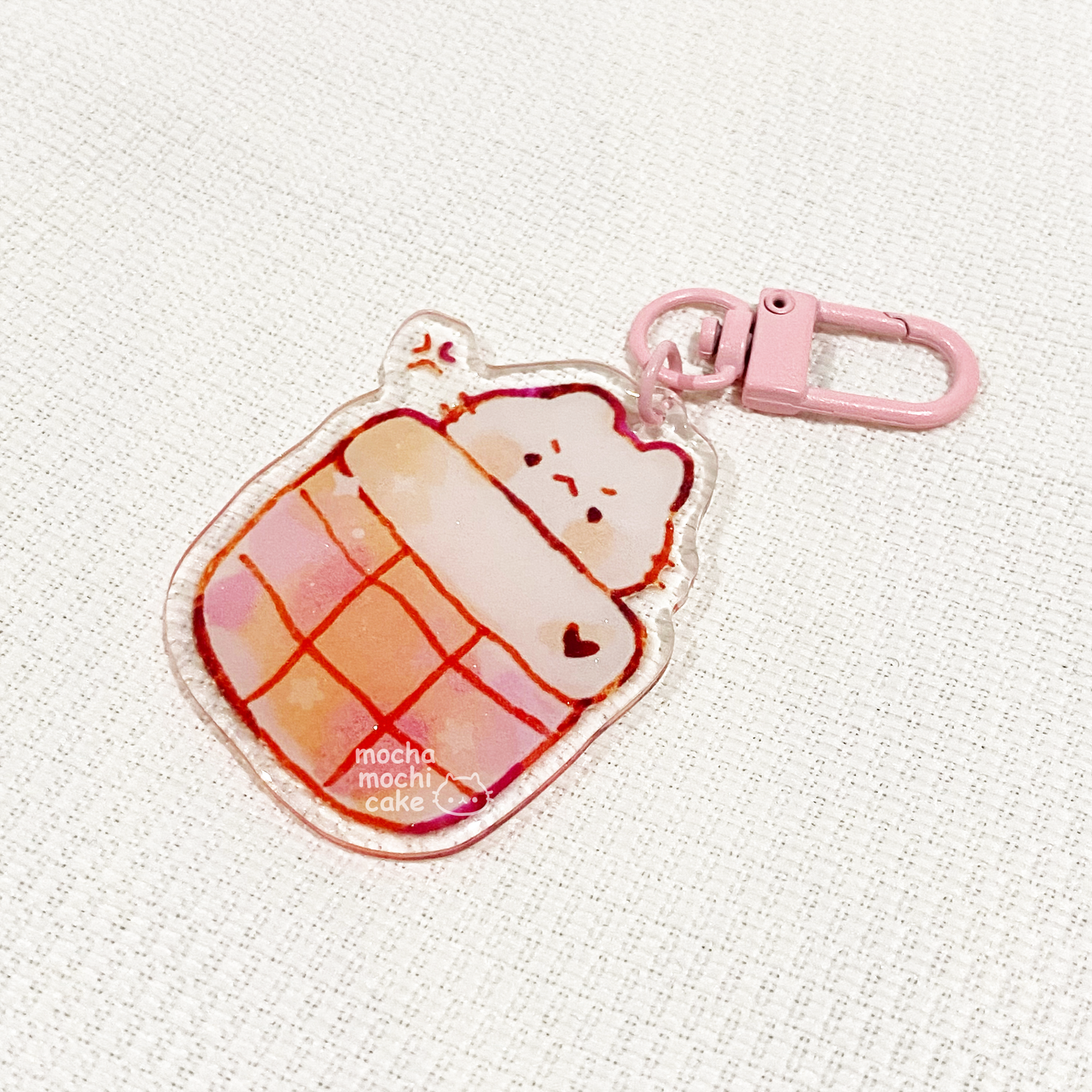 Relatable Cat Life Acrylic Keychain