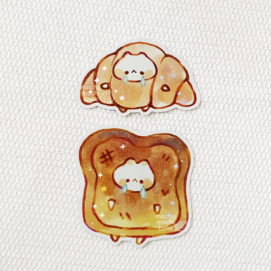 Sad Bread Vinyl Sticker Set