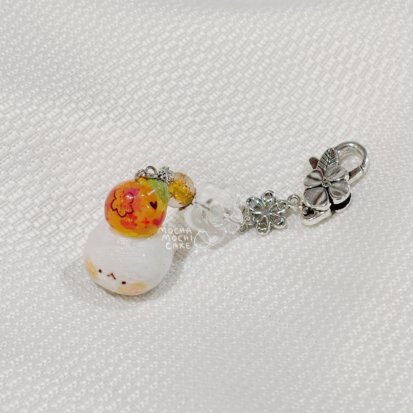 Little Seals Polymer Clay Keychain