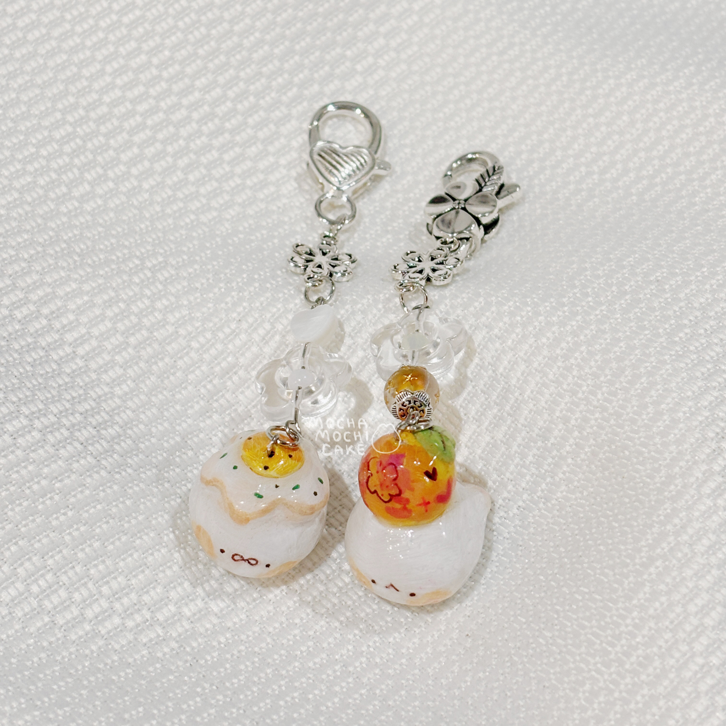 Little Seals Polymer Clay Keychain