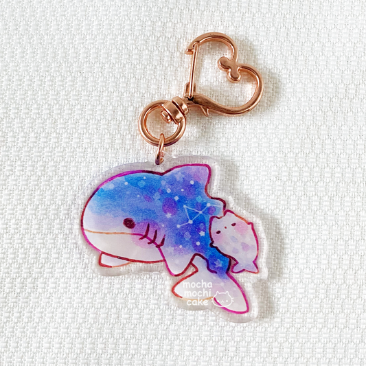 Dreamy Shark Acrylic Keychain