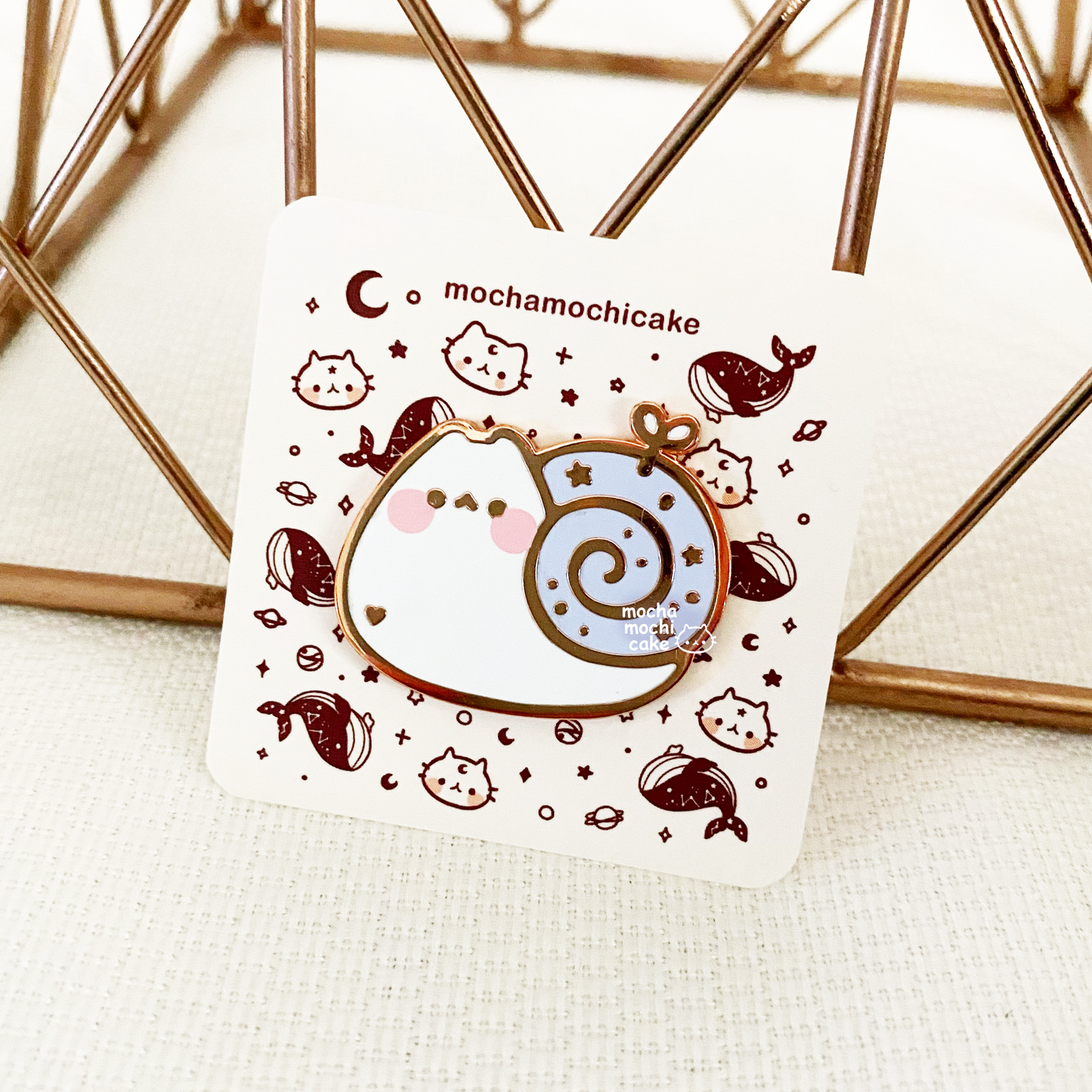 Dreamy Snail Hard Enamel Pin