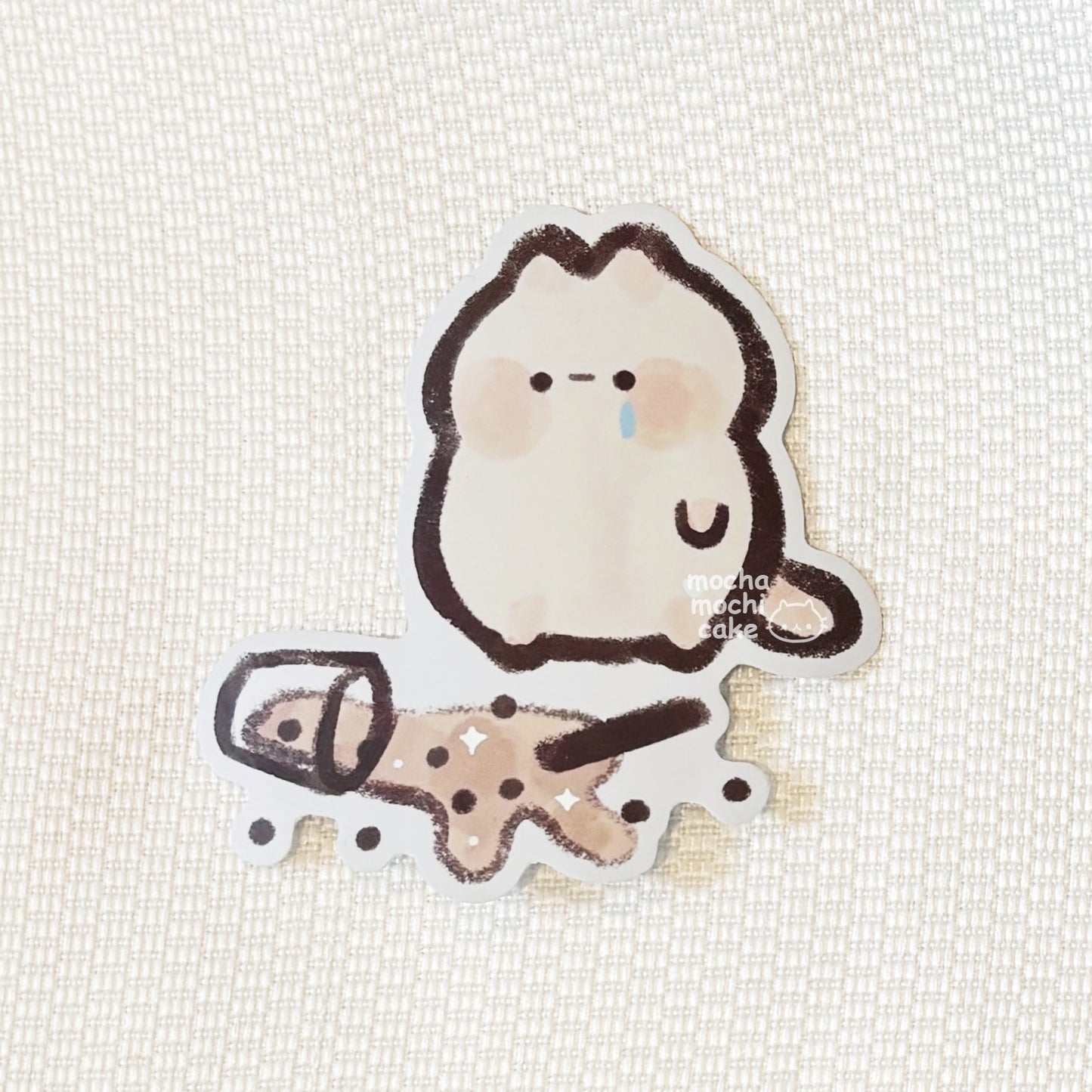 Spilled Boba Vinyl Sticker